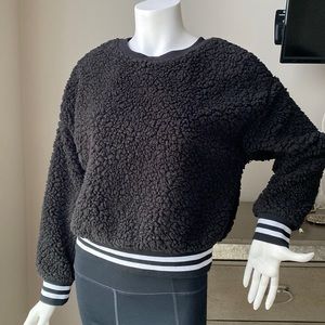 Sherpa Crew Neck Sweatshirt